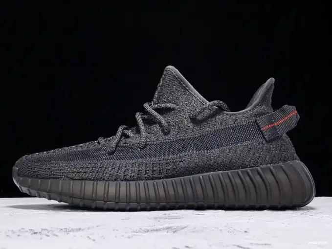 FU9007 Yeezy - V2 Black Boost Static Adidas (Reflective) 350 0617